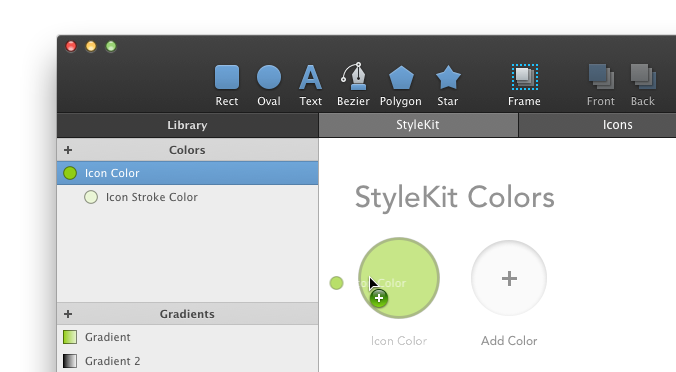 Adding a color to StyleKit Catalog