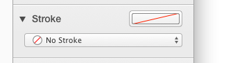 Setting a stroke color with popup button
