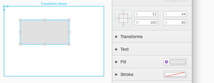 Transforms Box Closed