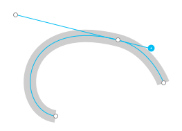 Aligned Bézier Handles