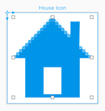 Drawing of House Icon in PaintCode