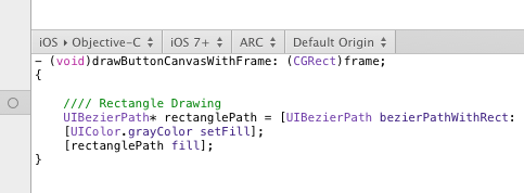 Frame's rectangle variable