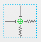 Resizing control for transformed shape