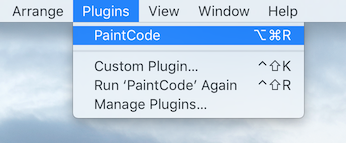 Plugins Menu