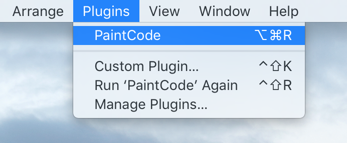 Plugins Menu