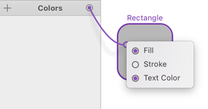 Dragging Color Connection