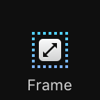 Frame Button in Toolbar